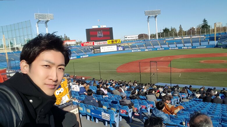 プライベートで野球観戦へ