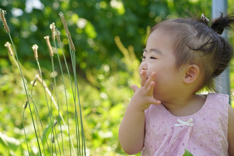 ダウン症を持つ愛子ちゃん