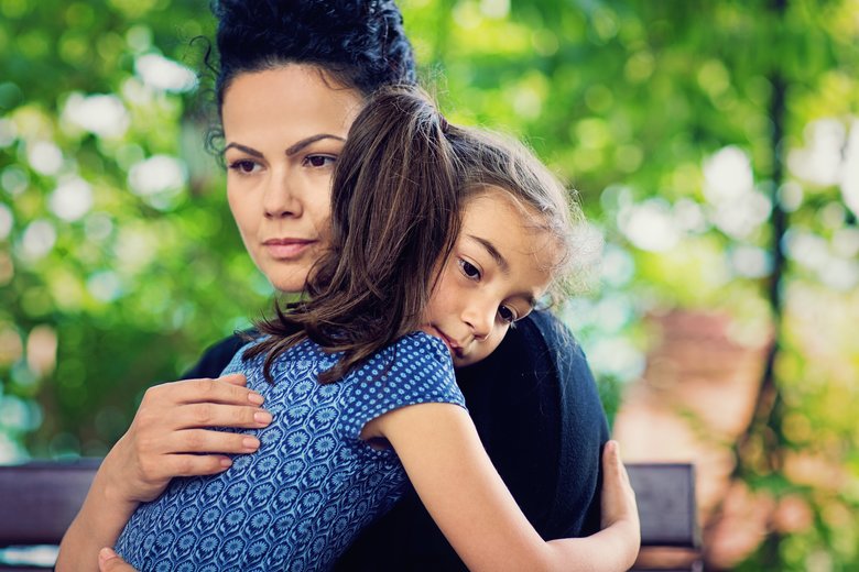 Daughters and mother