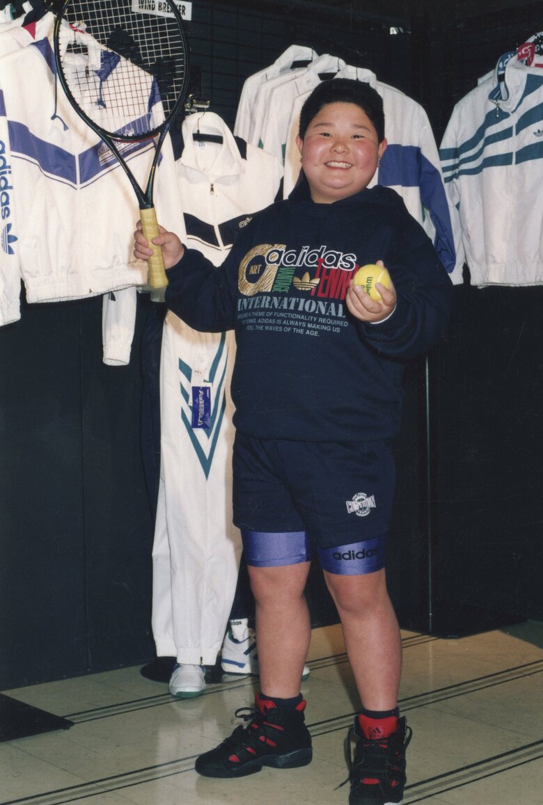 10歳のころ。当時月収3000万円でした！