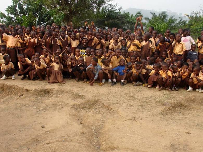 ガーナの子どもたちと