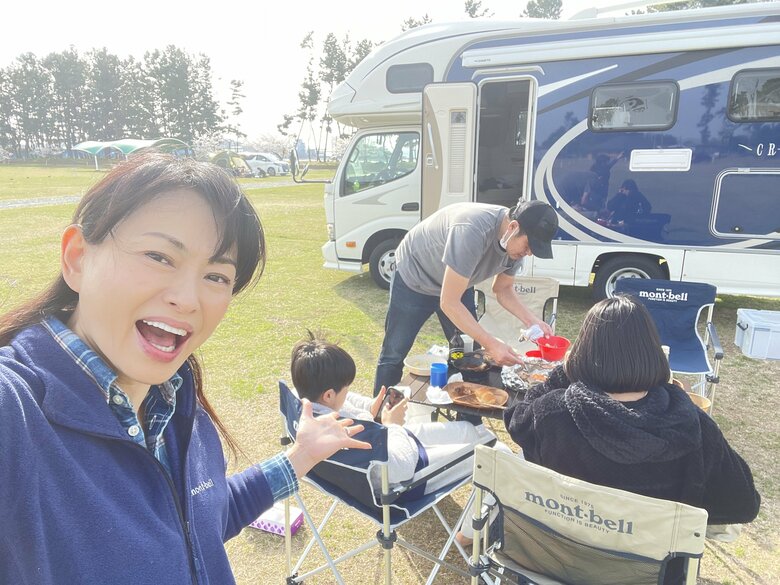 日本RV協会の公式キャンピングカーアンバサダーも務める