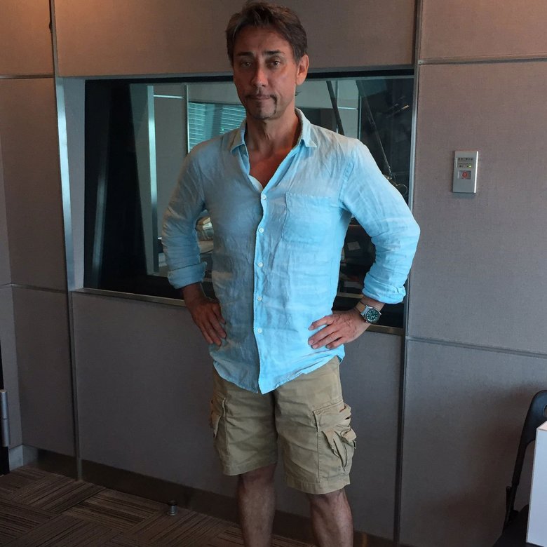 2021年頃。64歳、子どもが生まれて1歳くらいのとき