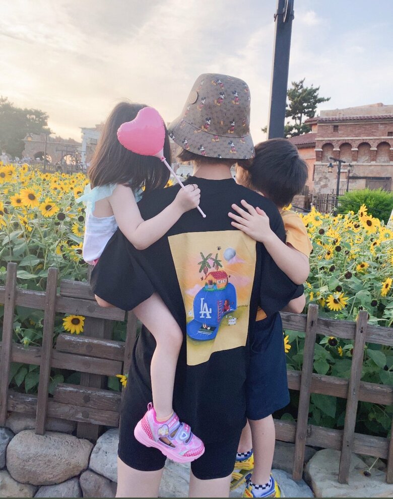 子どもとの時間も大切にしているあきぴさん