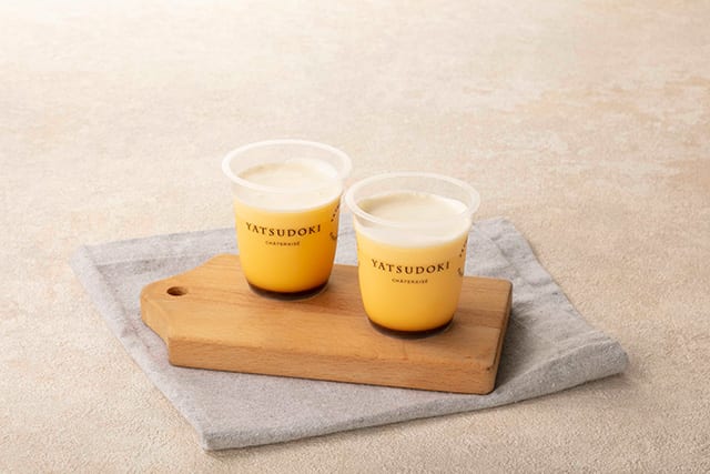 「八ヶ岳明野町契約農場うみたて卵のプリン」（¥270税込）