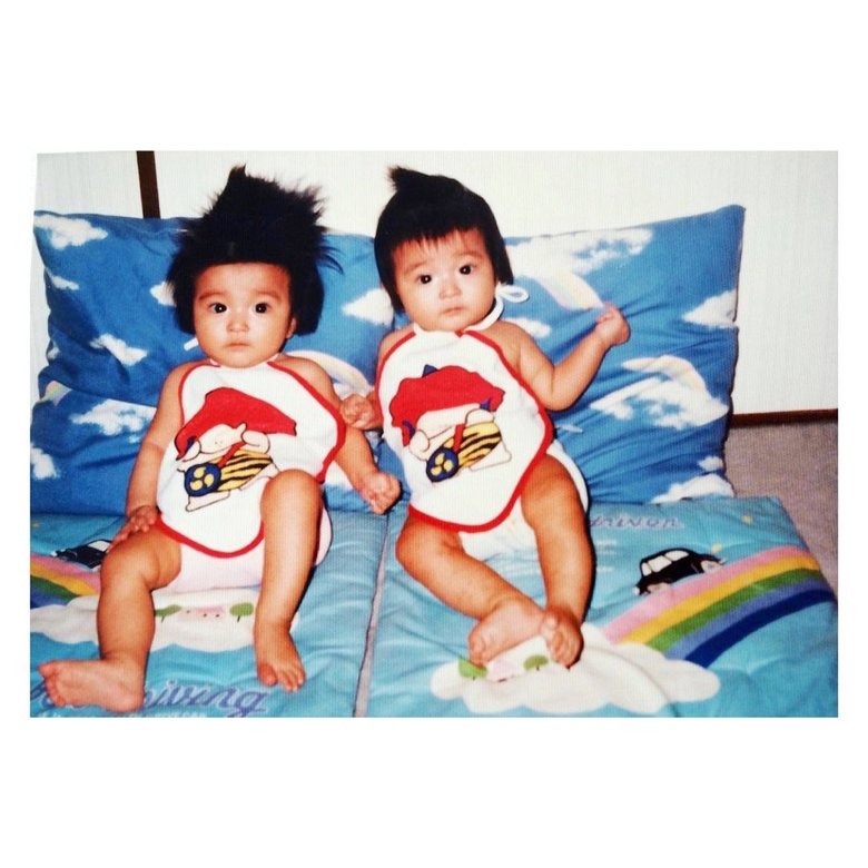 左・佳奈さん、右・茉奈さん