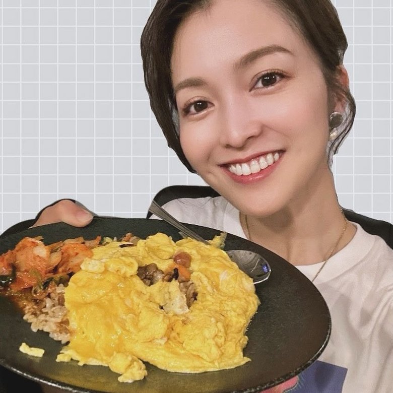 旦那さんが作ったオムライス