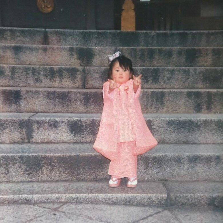 祖父母と交流のあった3歳のときは七五三のお祝いもしてもらっていた