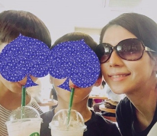 長男、次男と一緒に