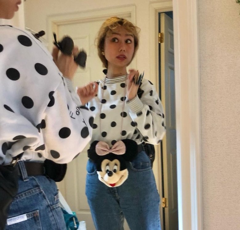 お子さんが撮影したというpecoさん。センスが感じられる一枚