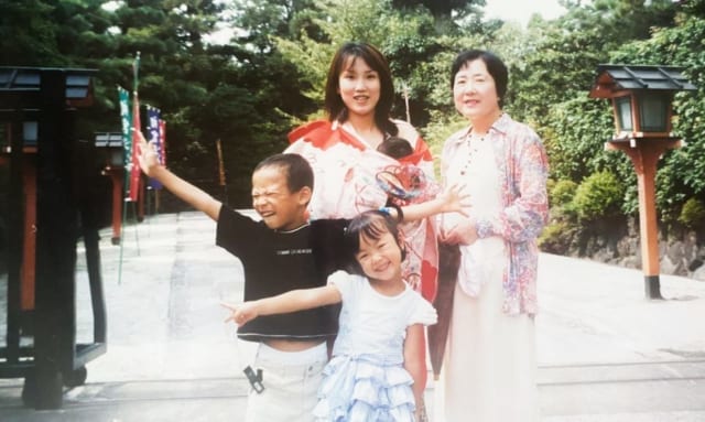 3人の子どもを育てあげた