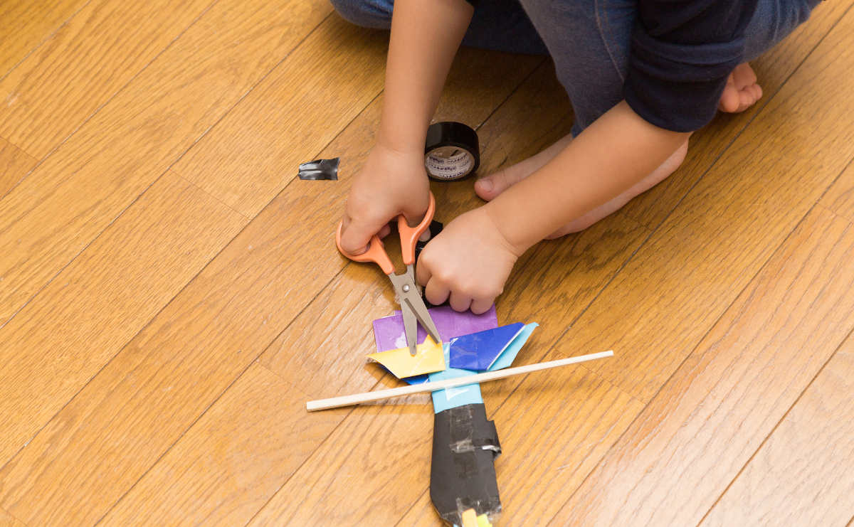 工作芸人 できたくんの幼児でも作れる簡単工作 週末は家族みんなで Chanto Web