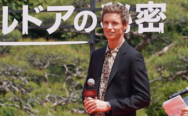 主人公ニュート役のエディ・レッドメインさん久々の来日！