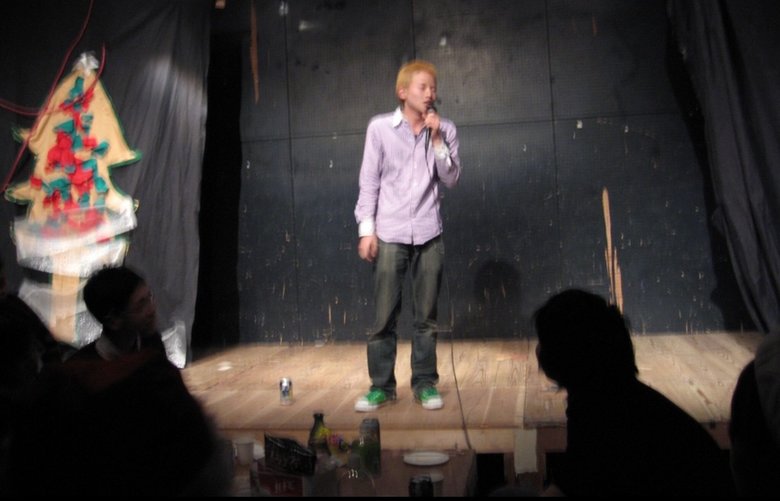 劇団時代。今では貴重な金髪姿