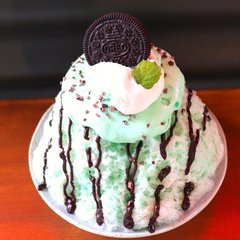 チョコミントの泡がふわふわ!! 銀座の絶品「エスプーマかき氷」が超オススメ