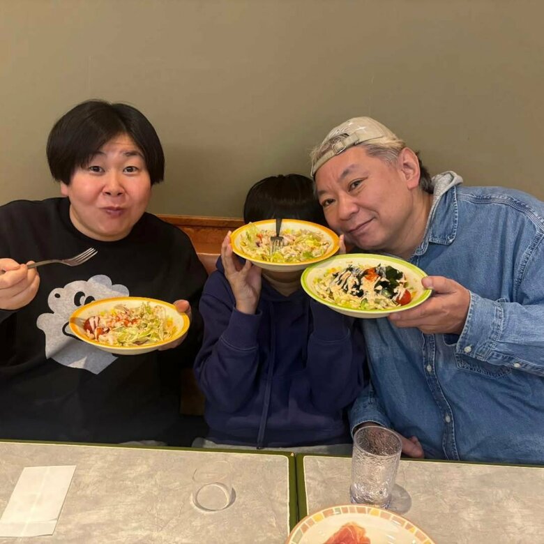 大島さん46歳の誕生日のリクエストは「サイゼリヤ」でのお祝い