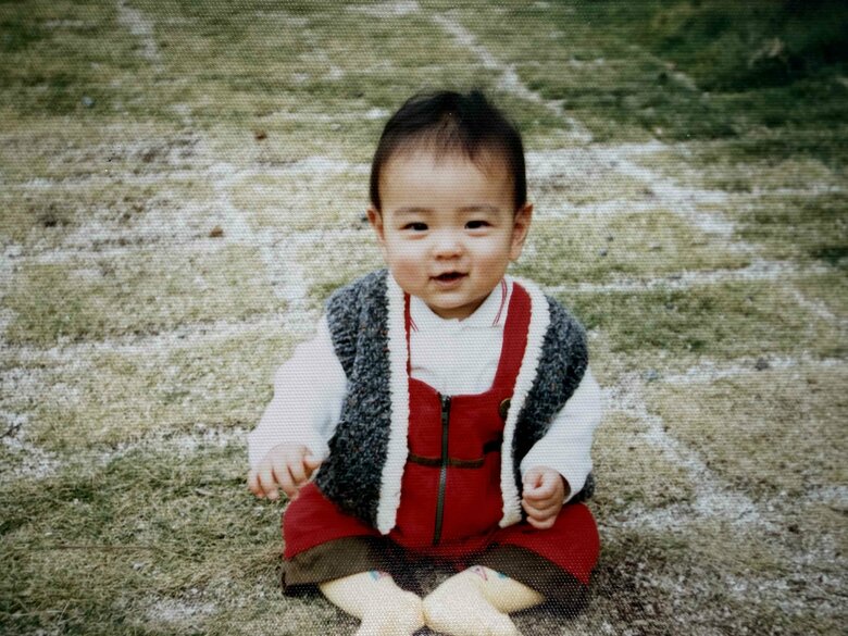 赤ちゃん時代の葉一さん