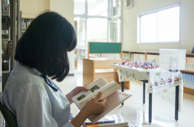 図書館で花言葉を教えてもらった日