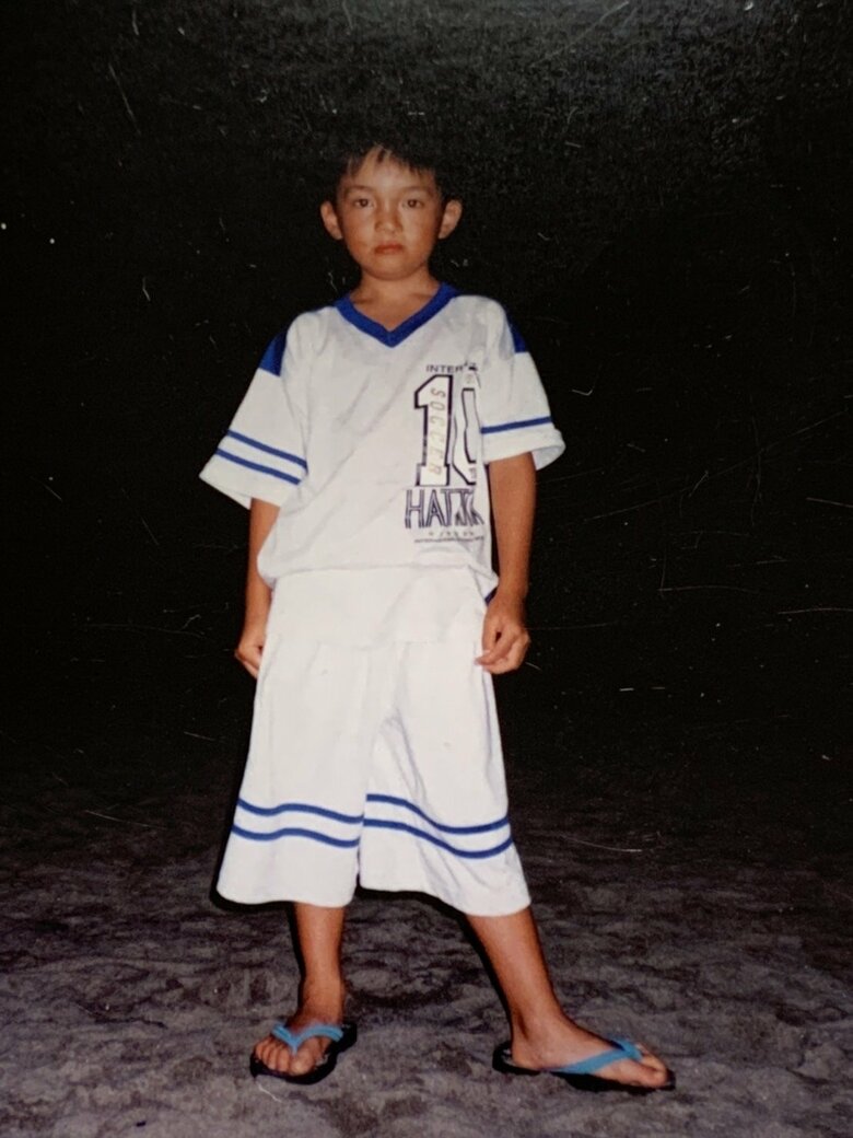 9歳のころのほしのさん