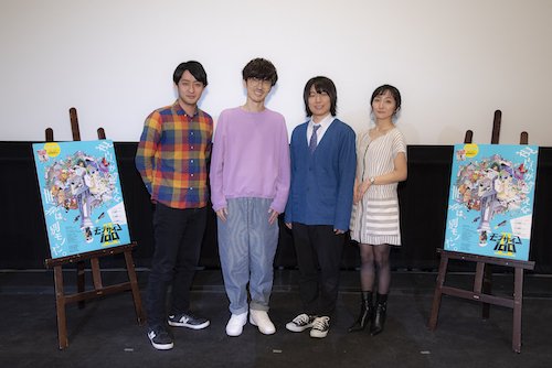 イベントを盛り上げた立川監督、櫻井さん、伊藤さん、MC・松澤アナ