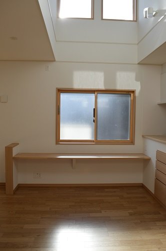 part9-3:ダイニングの吹き抜け