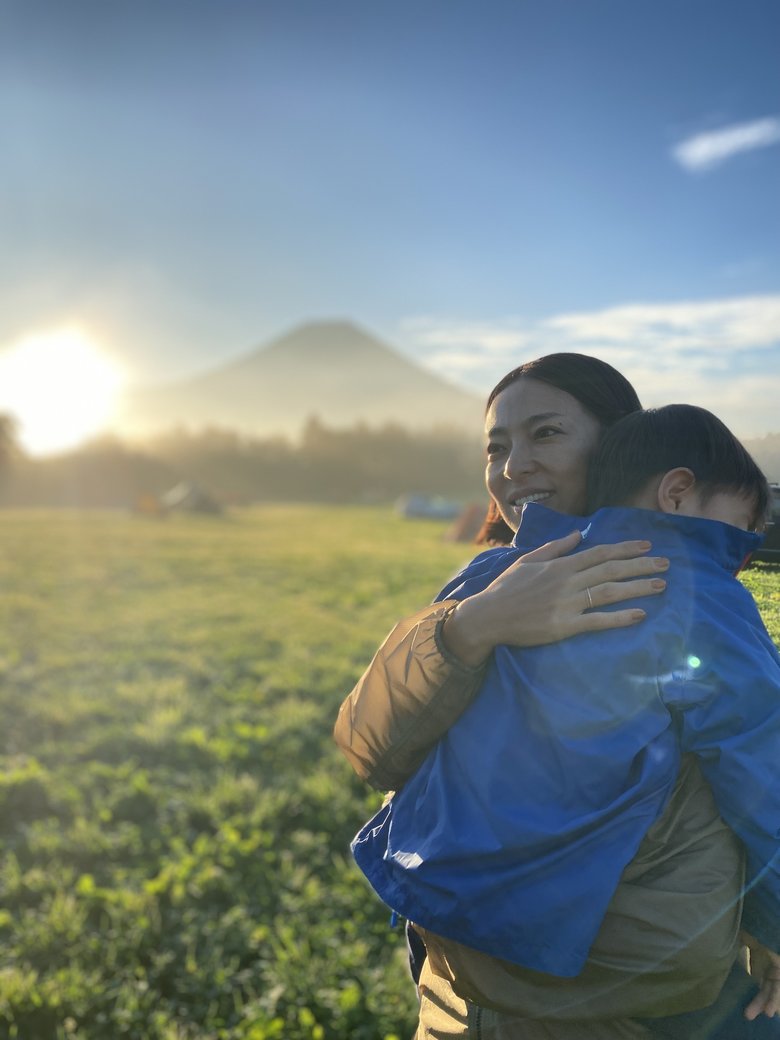 今夏、一時帰国したときの様子