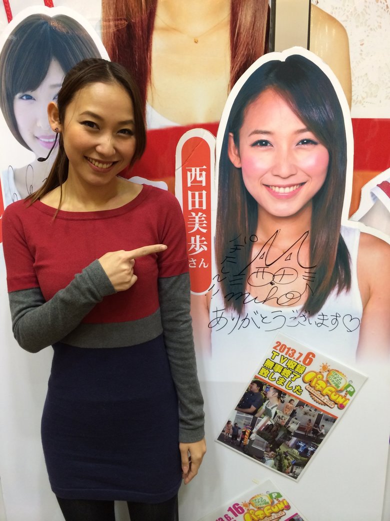 芸能活動に勤しむ西田さん