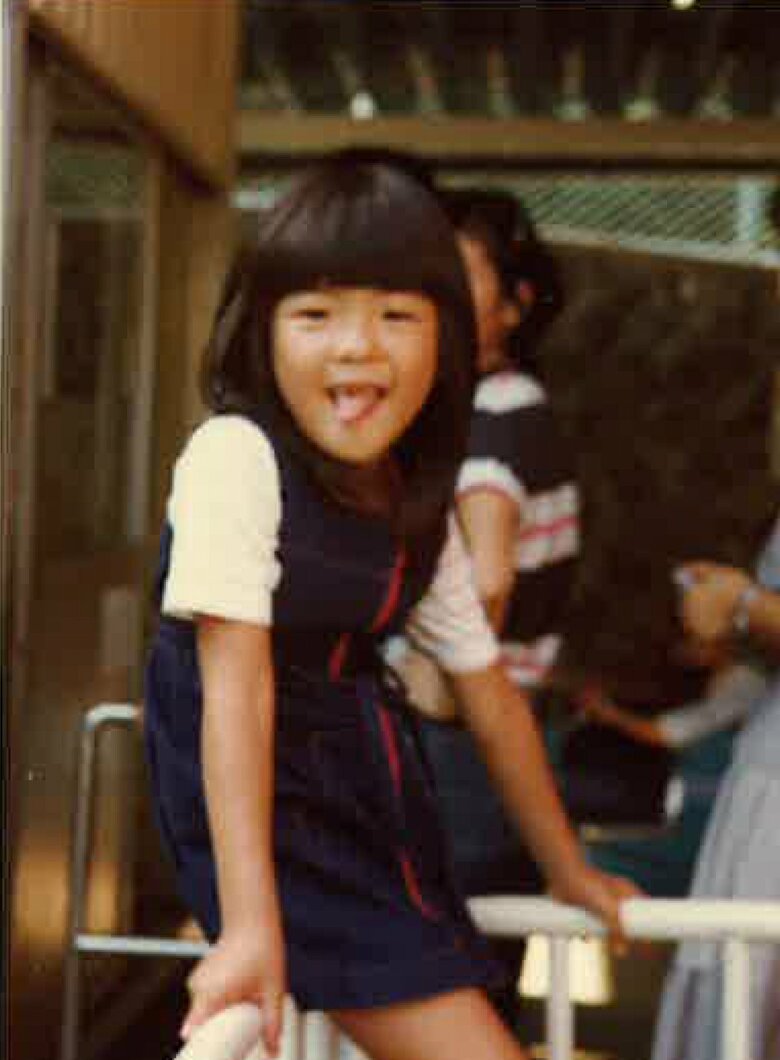 将来の夢を聞かれたときは、よく「ケーキ屋さん」と答えていた（写真提供／中山忍）