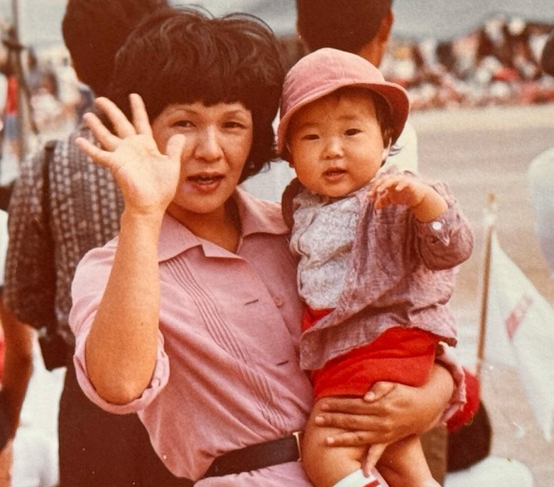 伊藤瑞子さんと長女