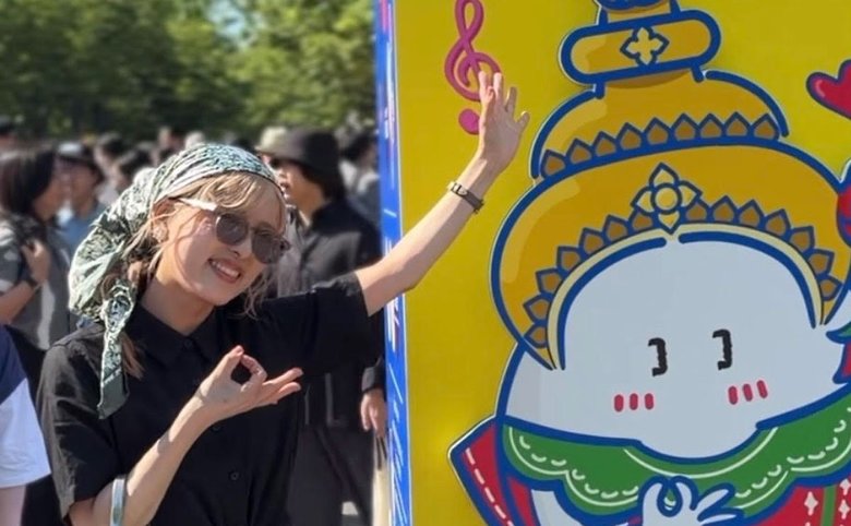 ウィッグでおしゃれを楽しむあまもさん
