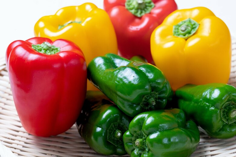 医師も勧めるビタミンCが取れる食べ物・緑黄色野菜（赤ピーマンなど）
