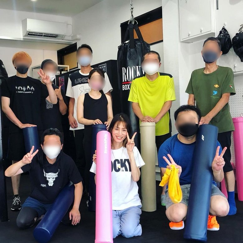 コアコンディショニングのインストラクターに！（Instagramより）