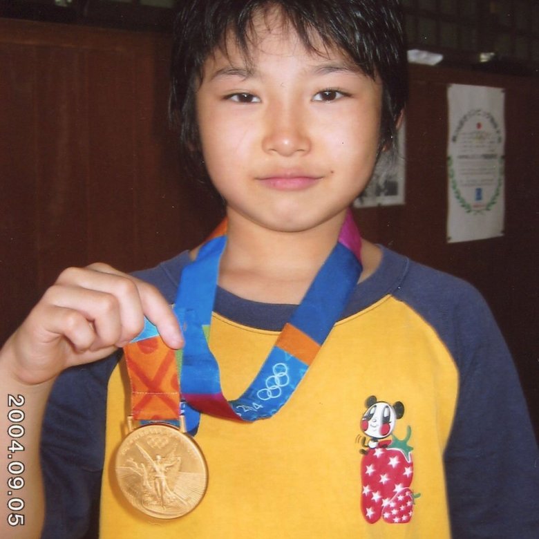 10歳の頃の土性さん。レスリング以外の運動は苦手だったという