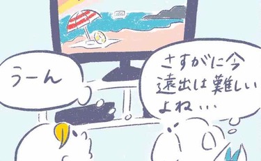 「この夏は旅行をあきらめたので…せめて…」