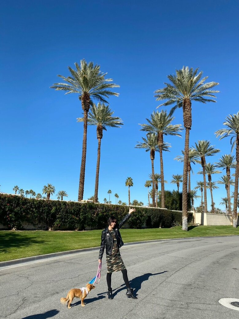 空の青さが気持ちいいロサンゼルスの風景