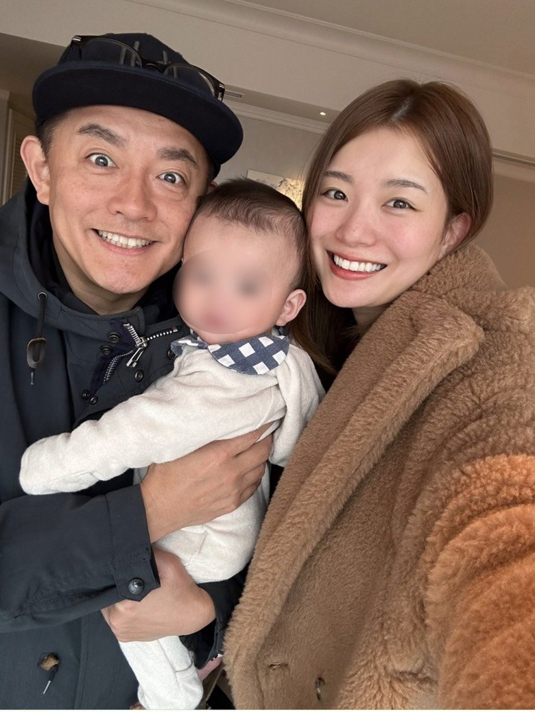 長男と3人のショット