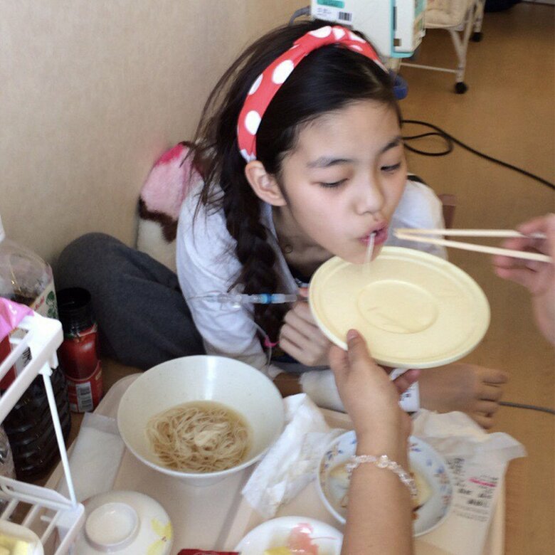 入院中の海音さん