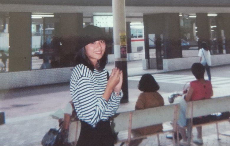 20代の頃の松下さん。第一線で走り続けてきた