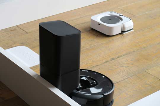 ▲現在、ルンバi7シリーズのみ連携する。2019年末までにはルンバ900シリーズとの連携にも対応するそうだ
