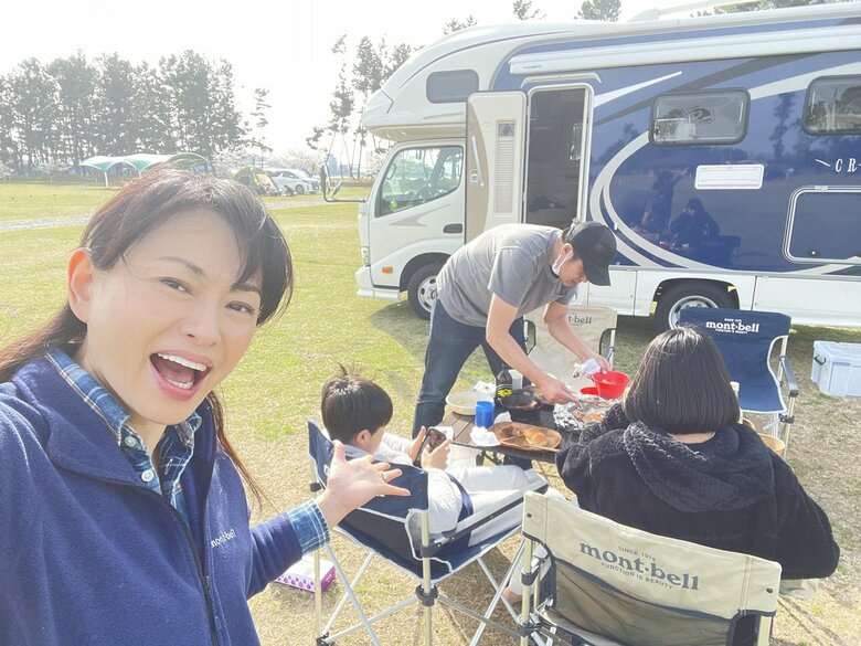 日本RV協会の公式キャンピングカーアンバサダーも務める
