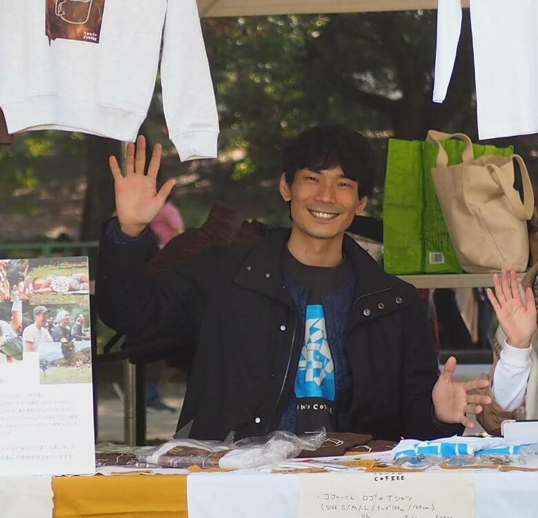 笑顔で取材に応じてくれたリーダーの阿野さん