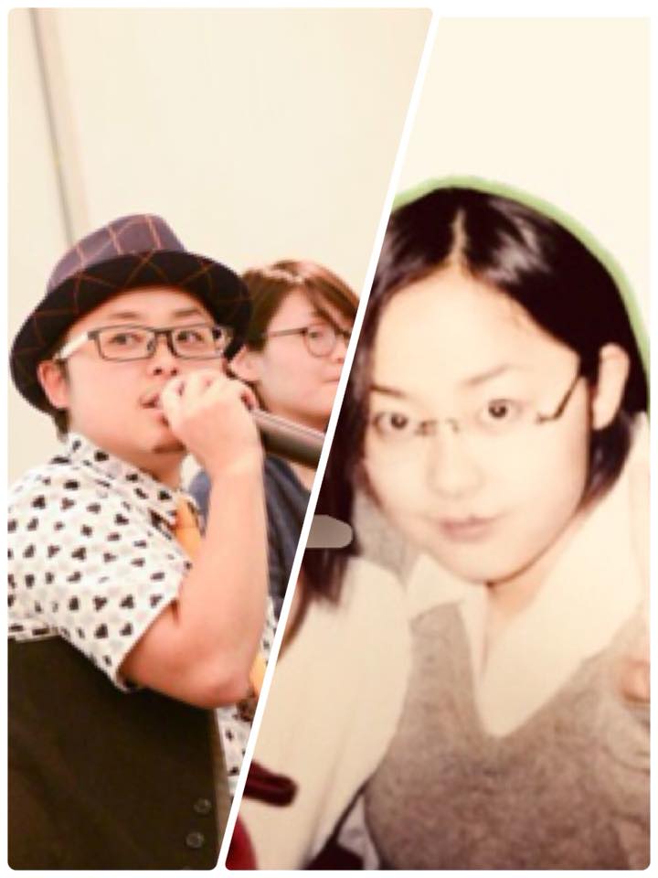 現在の姿（左）と女の子らしくあろうとした高校生のときの幸さん（右）