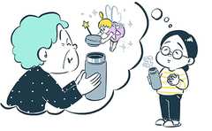 「妖精さん？カビちゃうよ…」三世代同居の台所で水筒の蓋を閉めるのは誰