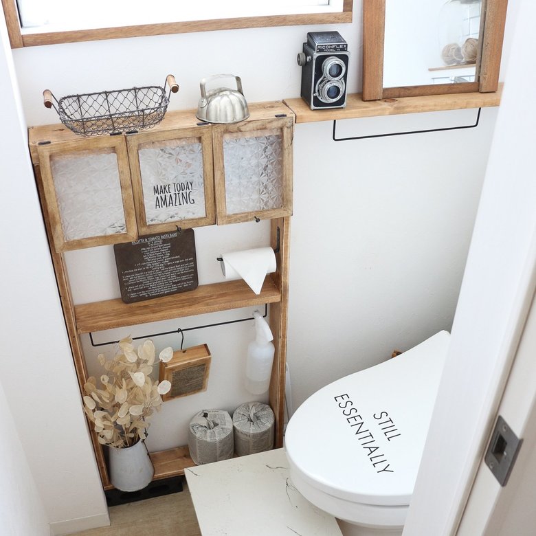 トイレ収納の例