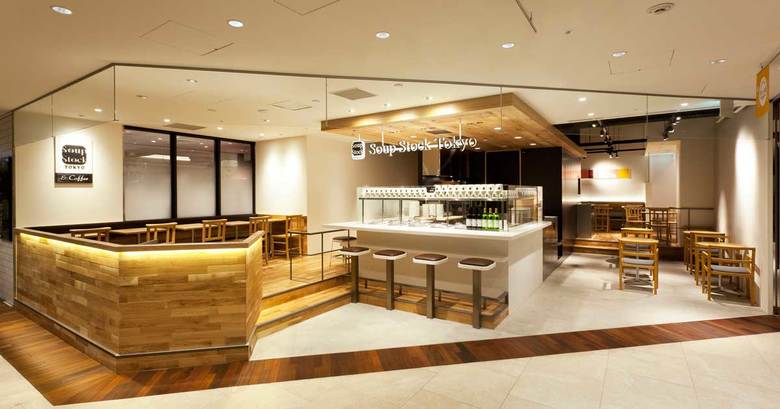 スープストックトーキョーの内観