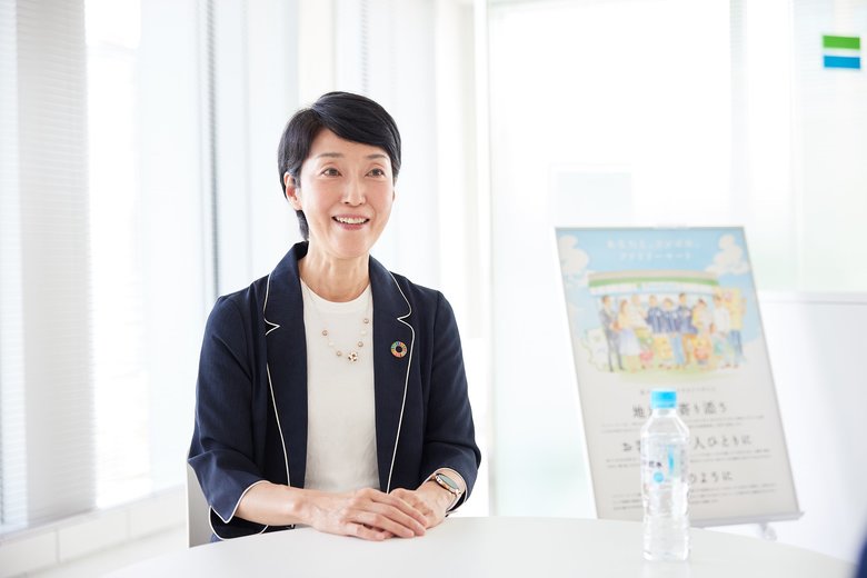 サステナビリティ推進部ダイバーシティ推進グループマネジャーの北原和佳さん