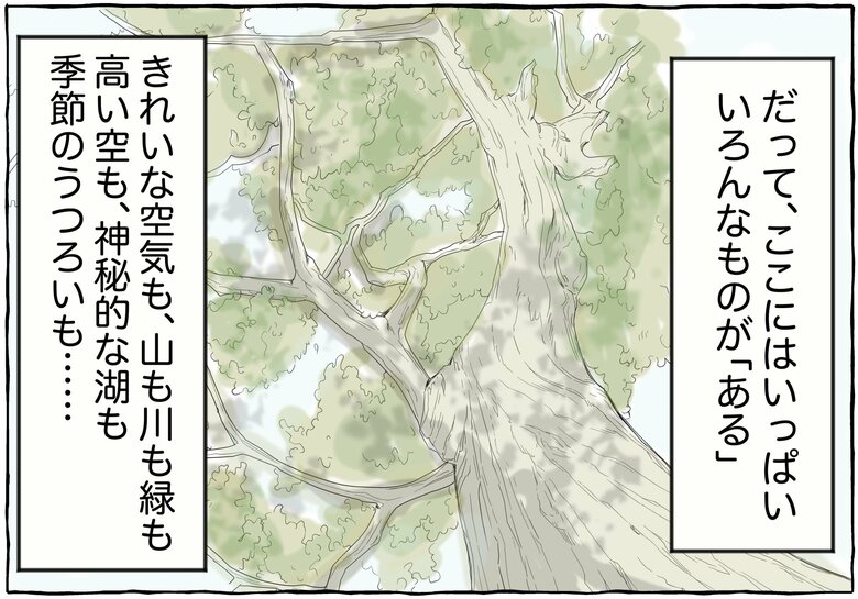 漫画「田舎に来て『何もないね』と言う都会の人に思うこと」P3