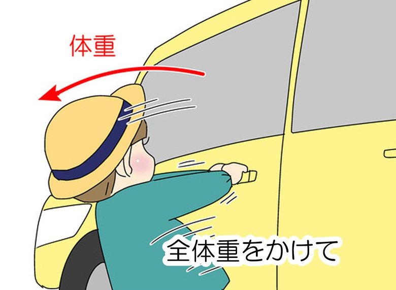 「お願いだから小さい子にドアの開閉やらせないで！！」（4/12P）