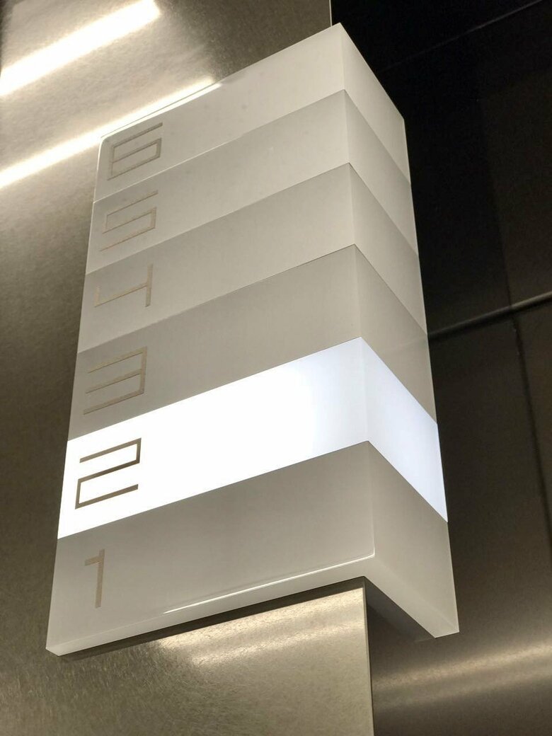 エレベーターの意匠