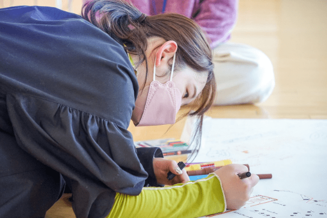 ロングコースに参加した大学生